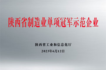 省制造業(yè)單項冠軍 省制造業(yè)單項冠軍